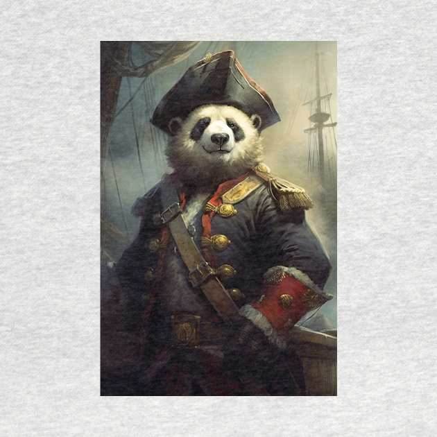 Captain Panda the Sailor by JensenArtCo